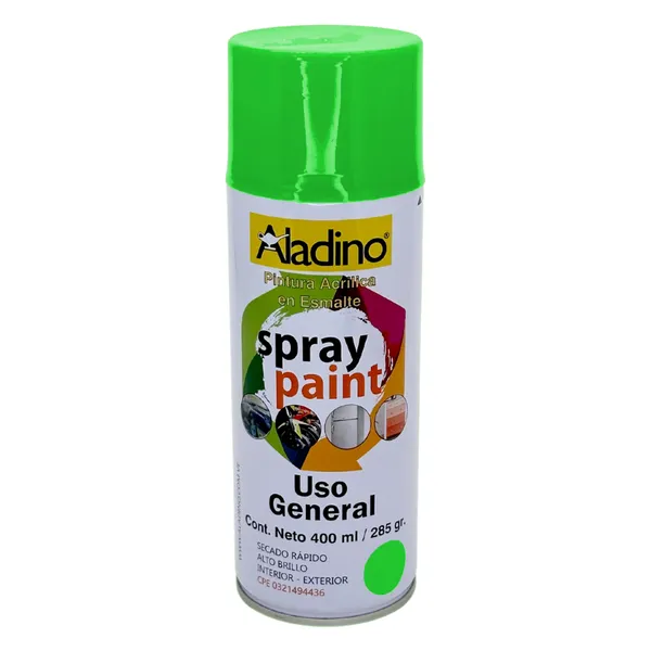 Pintura Spray Fluorescente Aladino 400cc